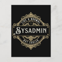 Cadeau pour emploi d'administrateur système - Entr
