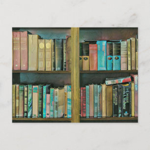 Carte Postale Cadeau pour les amateurs de livres