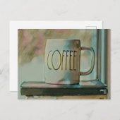 Carte Postale Cadeau pour les amoureux de la bibliothèque (Devant / Derrière)