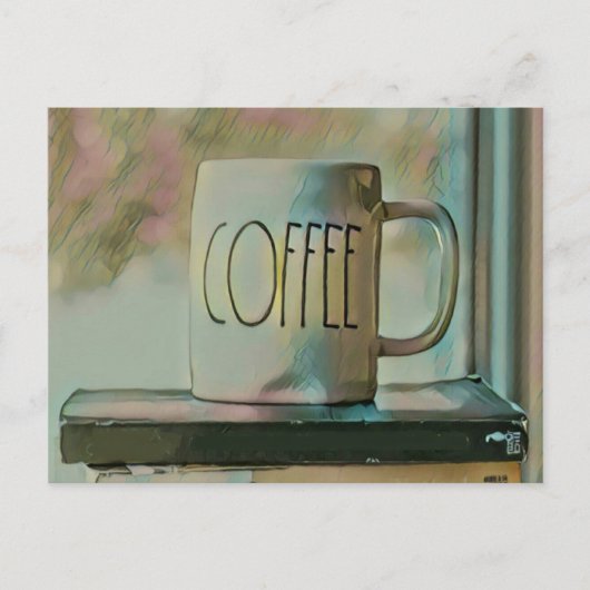 Carte Postale Cadeau pour les amoureux de la bibliothèque (Devant)