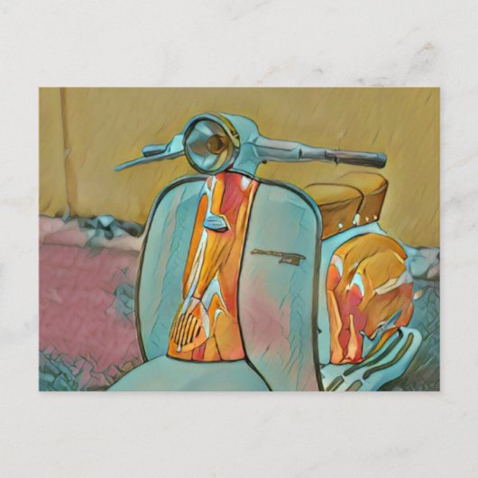 Carte Postale Cadeau pour motard (Devant)