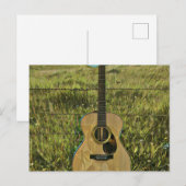 Carte Postale Cadeau pour petit ami guitariste (Devant / Derrière)