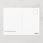 Carte Postale Cadeau pour une levée de fonds caritative - Prompt (Dos)