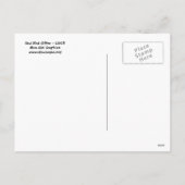 Carte postale Cadeau Red Bird (Dos)