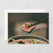 Carte Postale cadeau sushi cool (Devant / Derrière)