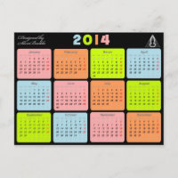 Cadeau utile avec calendrier pour 2014