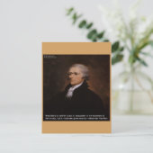 Carte Postale Cadeaux Alexander Hamilton (Debout devant)