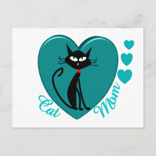Carte Postale Cadeaux Amoureux de les chats