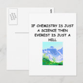 Carte Postale Cadeaux CHIMIQUES (Devant / Derrière)