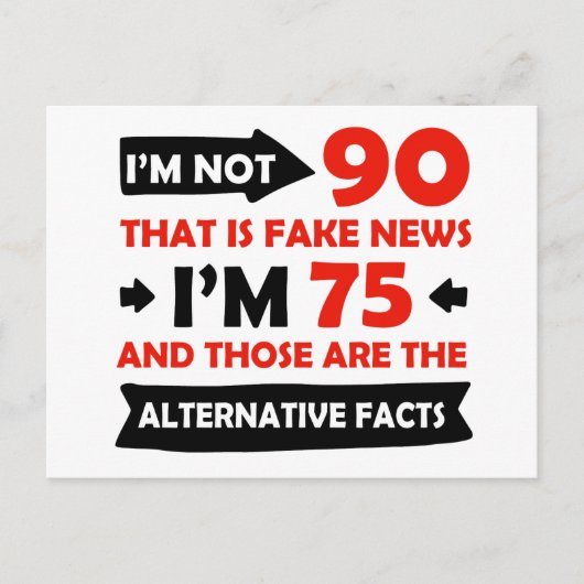 Carte Postale Cadeaux d'anniversaire de 90e année (Devant)