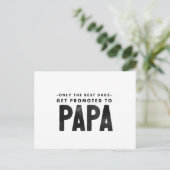 Carte Postale Cadeaux D'Anniversaire Pour Papa De La Fille (Debout devant)