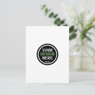 Carte Postale Cadeaux d'appréciation d'employé de société à logo