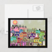 Carte Postale Cadeaux d'art catholique de moniac et de moine (Devant / Derrière)