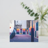 Carte Postale cadeaux de basket personnalisés (Debout devant)