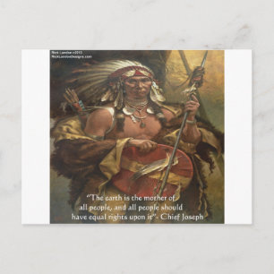 Carte Postale Cadeaux de citations de Joseph et de la nature T-s