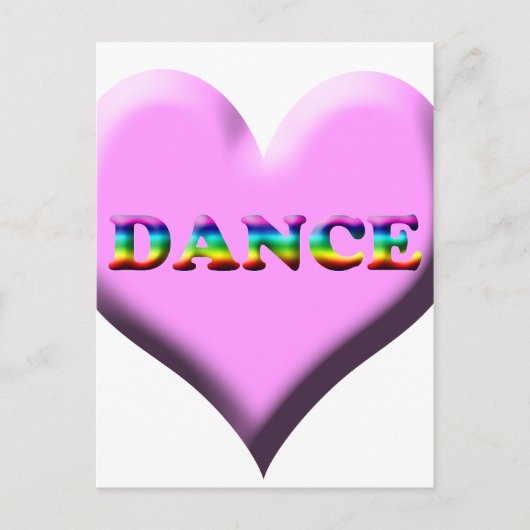 Carte Postale Cadeaux de danse ! (Devant)