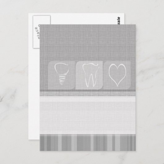 Carte Postale Cadeaux de dentiste implantaire (Devant / Derrière)