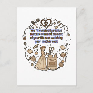 Carte Postale cadeaux de fête des mères