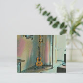 Carte Postale Cadeaux de guitare pour elle (Debout devant)