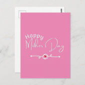 Carte Postale Cadeaux de la Fête des Mères (Devant / Derrière)