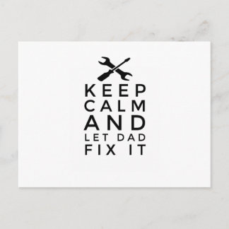 Carte Postale Cadeaux De La Fête Du Père Pour Papa