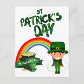 Carte Postale Cadeaux de la Saint Patrick (Devant)