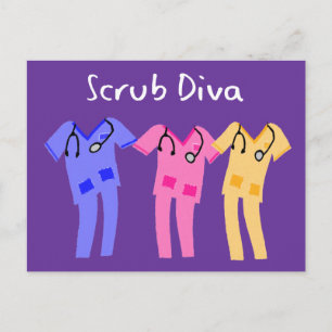 Carte Postale Cadeaux de l'Hôpital Scrubs