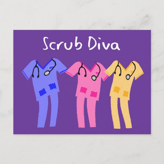 Carte Postale Cadeaux de l'Hôpital Scrubs (Devant)