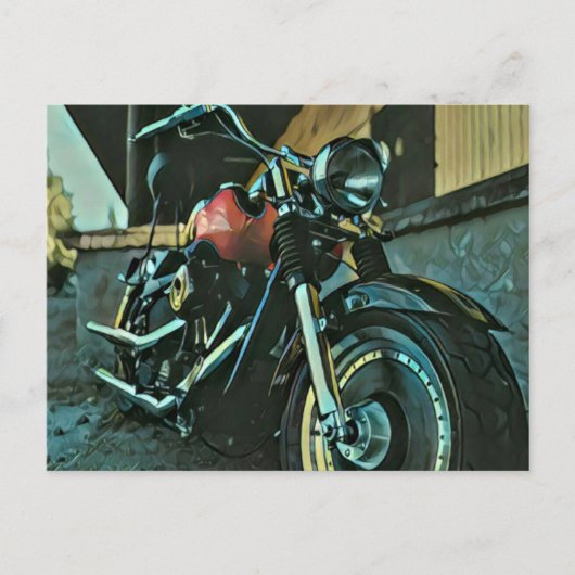 Carte Postale Cadeaux de motard (Devant)