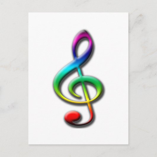 Carte Postale Cadeaux de musique ! (Devant)