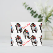 Carte Postale Cadeaux de Mutton Busting (Debout devant)
