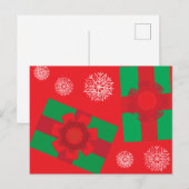 Carte Postale Cadeaux de Noël (Devant / Derrière)