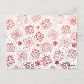 Carte Postale Cadeaux de Noël 5 (Dos)