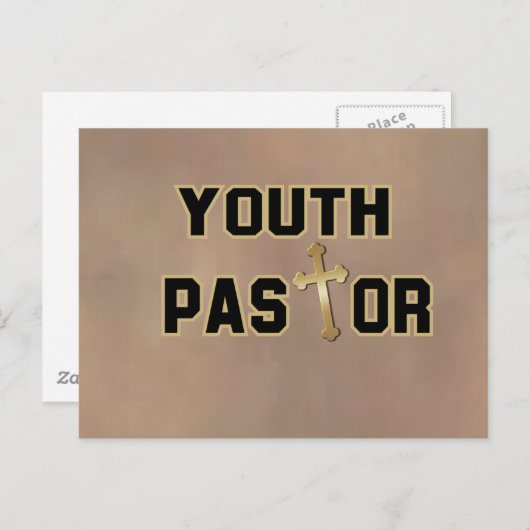 Carte Postale Cadeaux de pasteurs pour jeunes (Devant / Derrière)