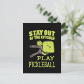 Carte Postale Cadeaux De Pickleball (Debout devant)