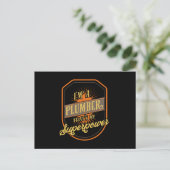 Carte Postale Cadeaux de plomberie (Debout devant)