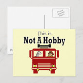 Carte Postale Cadeaux de pompiers (Devant / Derrière)