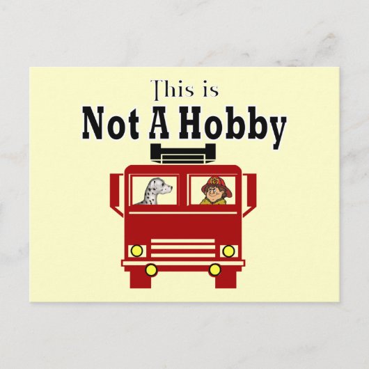 Carte Postale Cadeaux de pompiers (Devant)