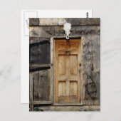 Carte Postale Cadeaux de porte rustiques (Devant / Derrière)