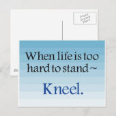 Carte Postale cadeaux de prière (Devant / Derrière)