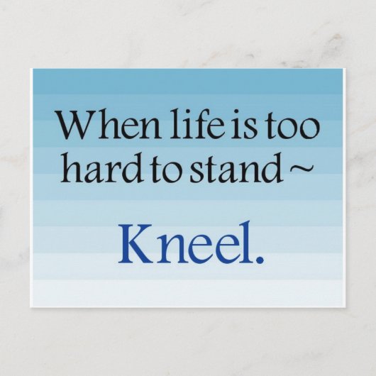 Carte Postale cadeaux de prière (Devant)