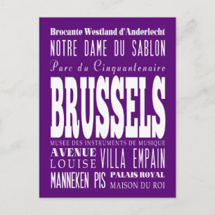 Carte Postale Cadeaux de remises de diplômes uniques à Bruxelles