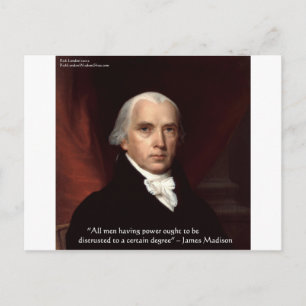 Carte Postale Cadeaux de sagesse "Se méfier du pouvoir" de James