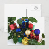 Carte Postale Cadeaux de saison (Devant / Derrière)