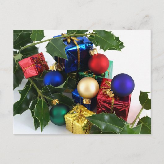 Carte Postale Cadeaux de saison (Devant)