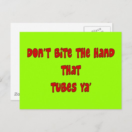 Carte Postale Cadeaux de thérapie respiratoire (Devant / Derrière)