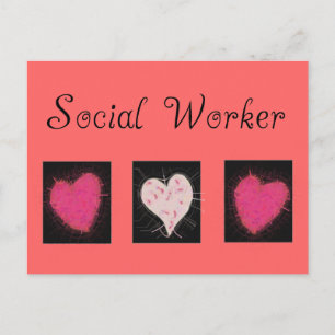 Carte Postale Cadeaux de travailleurs sociaux