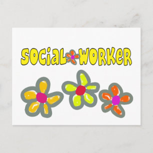 Carte Postale Cadeaux de travailleurs sociaux