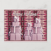 Carte postale Cadeaux de vacances (Devant)