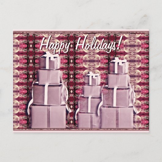 Carte postale Cadeaux de vacances (Devant)